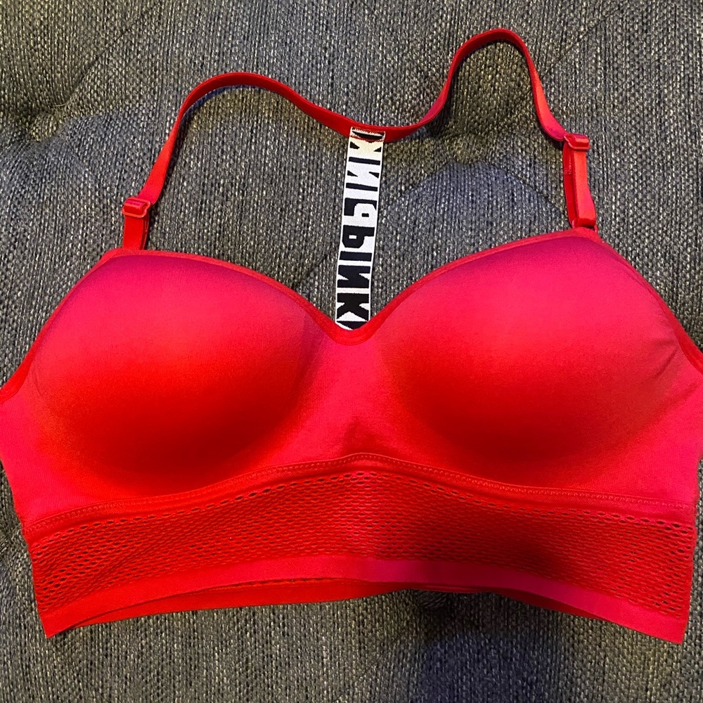 Red PINK bra